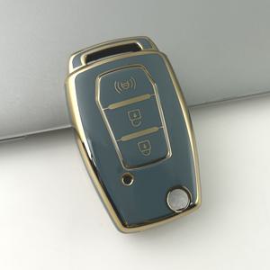 TEMU 쌍용 카이론, 산카, 액션, 코란도, 티볼리용 TPU 차량 리모컨 키 케이스 커버 홀더 - 내구성 있는 보호용 리모컨 키 쉘