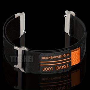 TEMU 삼성 갤럭시 시계 7 6 5 4 44mm 40mm 5pro 45mm 밴드 6 4 클래식 47mm 43mm 46mm 기어 S3 클래식 스트랩 나일론 루프 HW 시계 gt gt2 3 e 스트랩 여성 남성용 20mm 22mm 스트랩