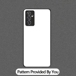 TEMU 사진 패턴, 아크릴 미러 효과, 고화질, 블랙 소프트 엣지가 있는 맞춤형 모바일 폰 케이스, 삼성 갤럭시 M52/23/13/4G/5G/F23/쿼논 2에 적합