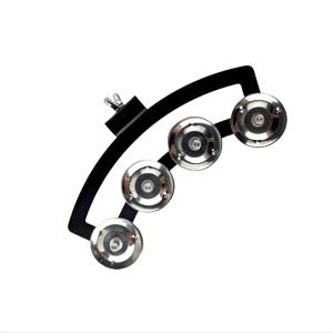 TEMU 아이언 드럼 벨 - 풍부한 톤, 내구성 있는 구조, 그리고 동반자, 서라운드 사운드, 음악 제작을 위한 다용도 액세서리로 타악기 경험을 향상시키세요