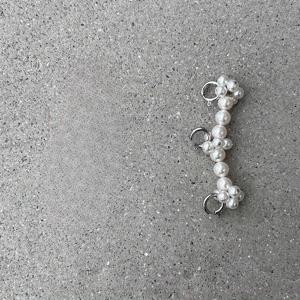 TEMU 1pc 펄 슈 버클, 플로럴 펄 스트링, 심플 DIY 슈 레이스 클래스프, 스타일리시 슈 액세서리 운동화, 구리 소재, 운동화 슈 데코