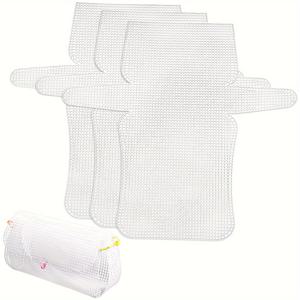 TEMU 3pcs 크로스 스티치 메시 DIY 크로셰 가방 만들기 키트 그리드 가방 플라스틱 캔버스 모양 패턴 시트, 수공예, 스티치, 개인화된 선물, 크로셰, 성인용 수공예, 수공예, 스티치, 직조, 직조 액세서리, DIY, 가위, 수공예 키트