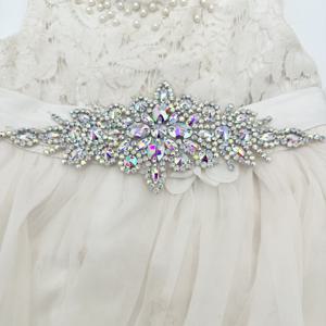 TEMU AMSOIL 자체 접착 반짝이는 잎사귀 웨딩 허리 벨트 - 여성 드레스용 무봉제 핫멜트 어플리케, 웨딩 및 특별 행사에 적합한 웨딩 장식 허리 조임