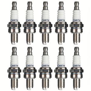 TEMU 10개 고품질 CMR7H 잔디 깎는 기계 스파크 플러그, HONDA RedMax Stihl 잔디 깎는 기계 부품, 잔디 깎는 기계 액세서리, 정원 도구