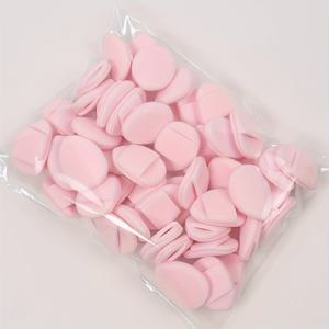 TEMU 50개 손가락 퍼프 에어 쿠션. 에어 쿠션 파우더 퍼프, 라텍스 프리 혼합 스펀지 및 메이크업 퍼프 포함, 리퀴드 파운데이션, 파운데이션, 컨실러용. 모든 피부 타입에 적합, 루틴 | 파스텔 메이크업 퍼프 | 내구성 있는 화장품 스펀지