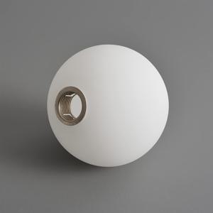 TEMU G9 전구용 0.8인치 피터가 있는 4인치 밀키 화이트 유리 돔 라이트 쉐이드 교체 - 현대적인 라운드 글로브 램프쉐이드, 매끄러운 반사 표면, 실내 조명용 우아한 디자인