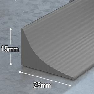 TEMU 주방 싱크대 모서리 및 욕실 조리대용 1미터 x 2.5cm 자가 점착식 물막이 스트립 1개