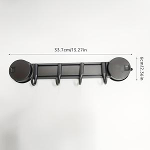 TEMU Musurjoy 1개 흡착컵 후크, 4/5/6/8 후크 가능, 재사용 가능한 무공구, 진공 스티키 후크, 유리 흡착 벽 타입 무봉제 흡착컵 후크, 목욕 가운 및 수건 후크, 열쇠, 가방, 우산 등 보관용 좋은 선택, 좋은 홈 오거나이저, 부활절/발렌타인데이 선물 장식