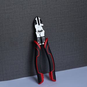 TEMU 1pc 탄소강 다기능 와이어 커터 대각 플라이어, 침 니들 크림핑 플라이어, 하드웨어용 손 도구
