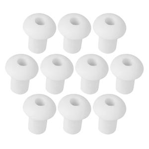 TEMU 10팩 석유 및 알코올 램프용 세라믹 윅 홀더, 실험실 및 가정용으로 사용할 수 있는 내구성 있는 세라믹 윅 지원
