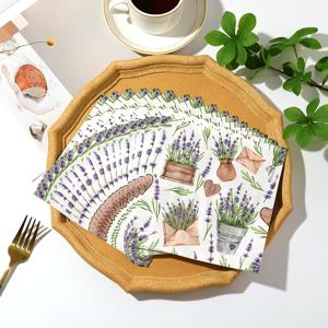 TEMU 20장 부드러운 흡수력 좋은 2겹 냅킨, 13x13인치 - 웨딩, 가든 파티, 카페 장식용, 프린팅 페이퍼 타월, 할로윈 & 크리스마스 이벤트 및 파티 용품