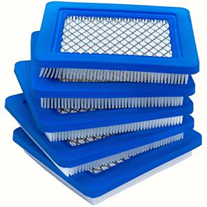 TEMU 5개 세트 YOMI 잔디톱 공기 필터, Briggs and Stratton 491588, Toro 20332, Craftsman 3364 호환, 길쭉한 모양, 엔진 튜닝 등급, 길쭉한 모양