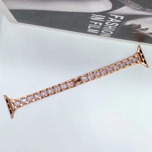 TEMU 여성용 슬림 합금 및 수지 시계 밴드로, 모든 for apple Watch 모델(38mm/40mm/41mm//44mm/45mm/49mm)과 호환되며, Series Ultra/Se/S9/8/7/6/5/4/3/2/1에 적합합니다. 이 내구성 있고 충격에 강한 스트랩은 모든 계절에 사용할 수 있으며 밴드 조정 도구가 함께 제공됩니다.