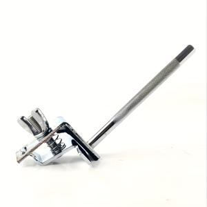 TEMU 6인치 블랙 메탈 재즈 드럼 카우벨 - 조절 가능한 클램프 및 뮤트 포함, 드러머를 위한 전문 퍼커션 액세서리