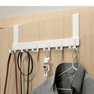 TEMU 현대적인 금속 벽걸이 정리대, 조절 가능한 후크가 달린 옷걸이 - 욕실, 주방, 침실에서 수건, 옷, 액세서리를 걸 수 있는 이상적인 솔루션 - 쉬운 설치, 액세서리 걸이 | 세련된 마감 | 쉬운 설치 정리대, 욕실용 수건걸이