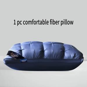 TEMU 1/2개 경추 지지 럭셔리 호텔 베개, 편안한 수면, 수면 마사지 코어, 흡습 및 통기성 홈 침구 베개, 거실, 침실, 홈 데코레이션에 적합, 다용도