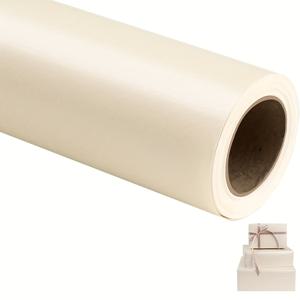 TEMU 1롤 우아한 매트 포장지 - 웨딩, 생일, 크리스마스용 솔리드 컬러 펄 광택 선물 포장지, 고급스러운 선물용 종이, DIY 부케 (17인치 x 9.8피트)