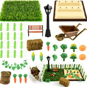 TEMU 1 세트 미니어처 정원 액세서리, 정원용 미니 하우스 액세서리, 미니어처 정원 액세서리 세트, 미니 니모 액세서리, 미니어처 정원을 장식하기에 적합합니다.