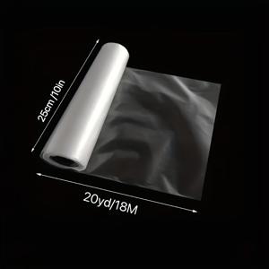 TEMU 1롤 세탁 가능한 물에 녹는 스테빌라이저 필름 - 흰색, 찬물로 쉽게 용해, 수축 및 풀림 방지, 모든 바늘 크기에 적합, 기계 자수용 | 초보자 친화적 공예 액세서리