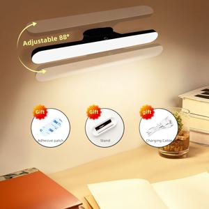 TEMU LED 메이크업 램프 라이트 USB 눈 보호 충전식 휴대용 매달리는 자석 램프 터치 스위치 거울 빛 셀카 라이트