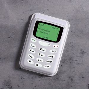 TEMU 새 패션 크리에이티브 고급 인조 가죽 만화 폰 패턴 자석 카드 클립 아이폰 16 15 14 프로 맥스 지갑 초박형 보호 디자인 1-3 신용 카드 또는 신분 카드를 보관할 수 있습니다. K1