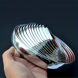 TEMU 0.59×118인치 차량용 크롬 트림 스트립 실버 소프트 PVC 도어 윈도우 범퍼 스크래치 방지 보호대 자동차 장식 라인 몰딩