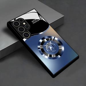 TEMU 폰 케이스: 그라데이션 호랑이 머리 디자인 패턴 유리 폰 케이스 - 갤럭시 S25/S25 플러스/S25 울트라/S24/S24 FE/S24 플러스/S24 울트라/S23+/S23 울트라/S22+/S22 울트라/S20+/S20 FE/S20 울트라/A13/A14/A16/A32/A33/A34/A53/A54/A72/A73 5G용