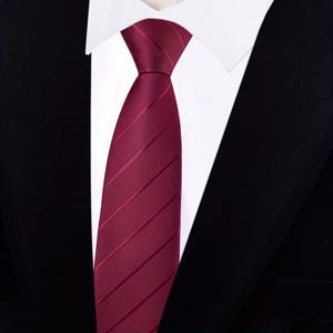 TEMU 1개 남성용 지퍼 넥타이 - 노노트 쉬운 착용 화살표 디자인, 8cm 폭 960데니어 원단, 블랙/레드/네이비 , 비즈니스 및 웨딩 액세서리, 부드러운 질감