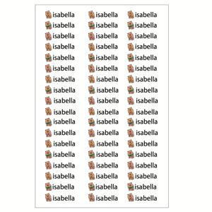 TEMU UV 전달 - 학교 및 개인 물건용 물병, 연필, 야외 활동 라벨을 위한 사용자 지정 3D PVC 이름 스티커 - 오해를 불러일으키지 않도록