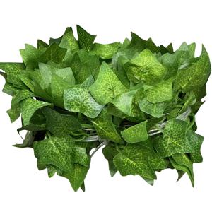 TEMU 1팩, 50/100 LED 태양광 인공 아이비 스트링 조명, 8가지 모드 태양광 구리선 페어리 라이트, 야외 정원, 벽, 발코니, 울타리, 나무, 웨딩, 파티, 레스토랑 분위기, 텐트, 캠핑, 크리스마스 장식용