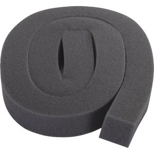 TEMU 블랙 PU 폼 접착 테이프 - 틈새 및 균열용 방수 실링, 문·창문·파이프용 내구성 PE 폼 밀봉 스트립, DIY 가정 및 상업용