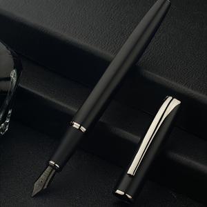 TEMU 우아한 블랙 나이트 펜 - 부드러운 글쓰기, 내구성 있는 금속 바디, 클릭 오프 캡, 비즈니스 선물, 서예 및 일상 사용에 적합, 고급 글쓰기 도구 | 우아한 펜 | 클릭 오프 캡 펜