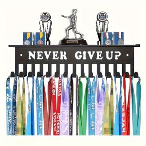 TEMU 1개 금속 벽걸이 메달 디스플레이 랙 - 