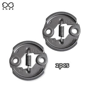 TEMU 2개 세트 스프링이 있는 헤비듀티 클러치, 내구성 있는 금속 교체 클러치, 브러시 커터, 잔디 트리머 및 잔디 깎는 기계와 호환 가능, HONDA GX31/GX35, 미니 쿼드 및 ATV에 적합