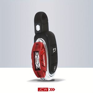 TEMU 1개, 메탈 GP JCW 디스크 모양 키폭 케이스 쉘 커버, MINI 쿠퍼 3세대 F55 F56 F57 F54, Gen2 F60 컨트리맨 스마트 키용