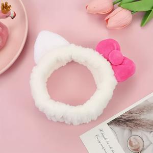 TEMU 1개 고탄성 헤어밴드 헤어 액세서리 | 여성용 플란넬 스파 머리띠 | 세안 | 메이크업 | 뷰티 | 도우미 | 파티 | 웨딩 | 선물 | 크리스마스 선물로도 완벽, 신부 들러리에게 딱 좋은 선물