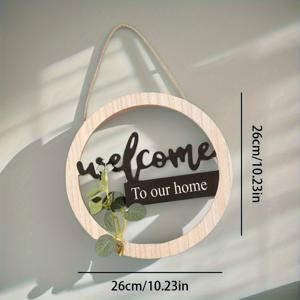 TEMU 러스틱 팜하우스 벽 장식 사인 - 