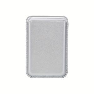 TEMU 2025년 새로운 자기 카드 홀더, 아이폰용, 가죽 지갑 액세서리, 슬림, 1-2개의 카드를 보관, 아이폰 17/16/15/14/13/12 Pro Max와 호환, 아이폰용 안전 포켓