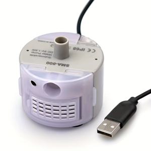 TEMU 애완동물 물 분배기용 수동 펌프, 배터리 없음