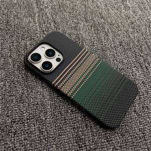 TEMU 아이폰 16 프로 맥스, 애플 15 프로, 17, 13, 14 프로에 적합한 자석 폰 케이스, 애플 15 프로용 텍스처, 17, 13, 14 프로용 반개형 카본 섬유 매트 열 방출 보호 커버.