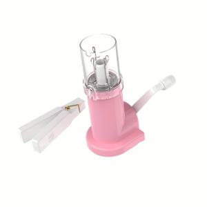 TEMU 2025년 최신 핑크색과 흰색 이중 컬러 브레이드 로프 메이커 - 공식 원조 디자인, 업그레이드된 소재, 다양한 두께의 로프를 위한 더 쉬운 핸들, 2025년 독점 특허 새로운 모델, 고품질 내구성 레이어, 표준 운영 환경