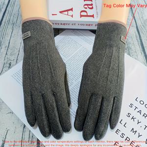 TEMU 겨울용 따뜻한 장갑 한 쌍, 두꺼운 디자인과 손가락 분리형으로 겨울철에 적합하며 편안하고 탄성 있는 소재로 제작되어 스키, 사진 촬영, 러닝, 야외 스포츠 및 일상적인 사용에 적합합니다. 가족을 위한 크리스마스 또는 할로윈 선물로 적합합니다.