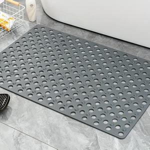 TEMU 디자인이 있는 내구성 PVC & 미끄럼 방지 뒷면 - 두꺼운 샤워 욕조 바닥 매트, 샤워, 욕조, 싱크대용 - PVC