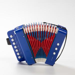 TEMU 미니 아코디언, 10키 컨트롤, 가벼운 무게, 성인 초보자용, 학습용 소형 악기 - 완벽한 크리스마스 선물