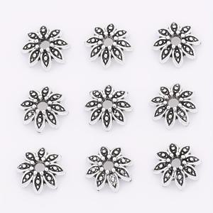 TEMU 100개 미니 리프 비드 스페이서, 빈티지 패턴 아연 합금 액세서리 – DIY 주얼리 만들기용 (팔찌, 목걸이, 귀걸이, 키체인 & 펜던트 커버) – 우아한 디자인을 위한 공예 재료