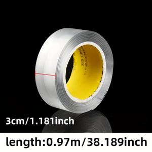 TEMU 나노 강력 양면 테이프, 고접착 무드릴 접착제, 벽걸이 잔여물 없는 아크릴 테이프, 쉽게 찢고 붙이는, 사무실 및 가정용 투명 접착 테이프, 사무용품 | 투명 테이프 | 아크릴 테이프, 양면 테이프, 강력한 양면 테이프, 벽용 양면 테이프, 강력한 양면 테이프, 스크치, 양면 강력 테이프