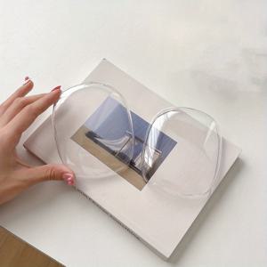 TEMU PC 투명 이어폰 케이스, for AirPods Max/Max 2용 미끄럼 방지 헤드셋 커버, 이어폰 보호, 디자인, 내구성 있는 보호, 이어버드 프로텍터, 기술 애호가용, Airpod/ 케이스, 이어폰 케이스