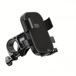 TEMU 1개 충격 방지 360° 회전 휴대폰 거치대 (조절 가능한 클램프 포함) - 튼튼한 ABS 재질, 산악 자전거, 전동 스쿠터, 호환, 차량용 휴대폰 홀더