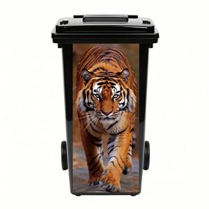 TEMU 위엄 있는 호랑이 방수 PVC 스티커 - 자체 접착 무광 동물 패턴 데칼, DIY 벽화, 방 장식, 쓰레기통용 (12.2x27.56인치), 호랑이 장식, 벽 미화, 홈 데코, 자연 테마, 무광 마감, PVC 소재, 자체 접착 데칼, 벽 데칼, 붙였다 떼는 스티커, 공예 애호가, 인테리어