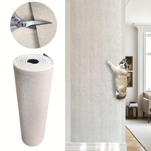 TEMU 고양이 스크래치 매트, 다용도 내구성 강한 고양이 스크래처, 인터랙티브 펫 클라이밍 매트, 벽 대체 스크래치 패드, 고양이를 위한 완벽한 선물, 모던 펫 액세서리, 홈 데코에 이상적, 크리스마스 선물, 할로윈 선물